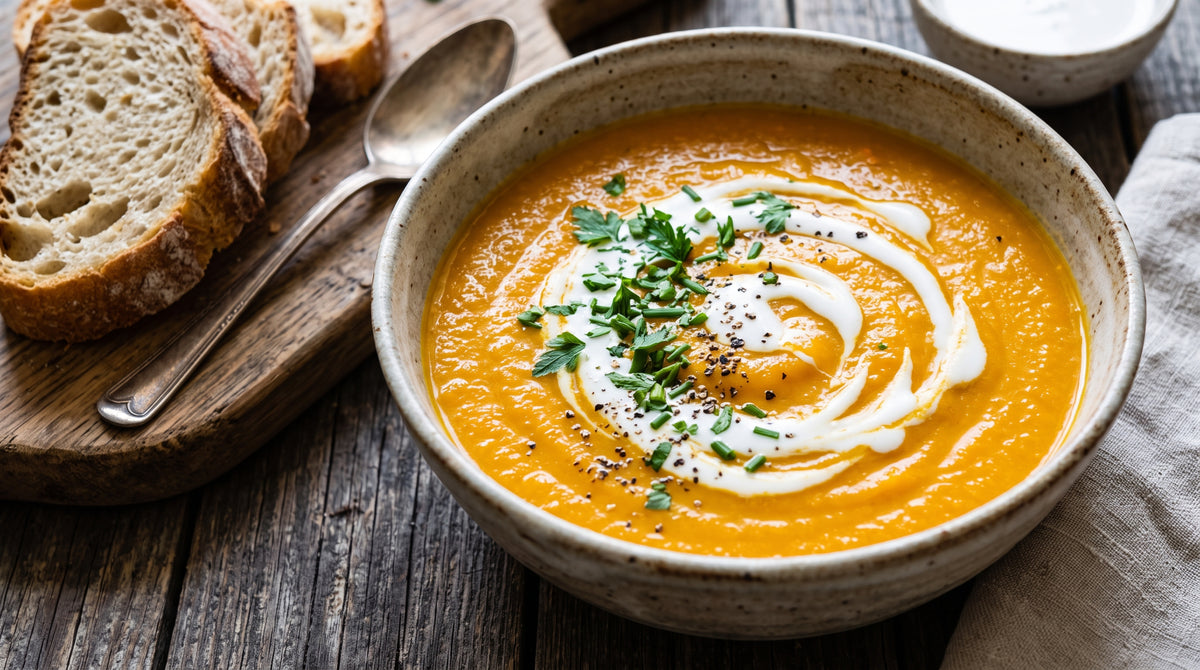 Warm, silky-smooth and full of flavor, in one bowl.