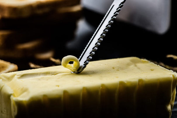 Cuchillo para queso y mantequilla Laguiole Style de Vie Plata - 6 unidades