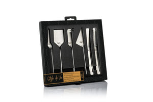 Cuchillo para queso y mantequilla Laguiole Style de Vie Plata - 6 unidades