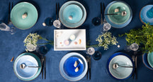 Cookinglife Pasta Plates Delice Blue ø 23 cm - 6 pieces