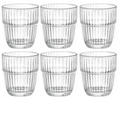 Bormioli Rocco Vasos de agua Apilables - Barshine - 305 ml - 6 unidades