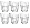 Bormioli Rocco Vasos de agua Apilables - Barshine - 305 ml - 6 unidades
