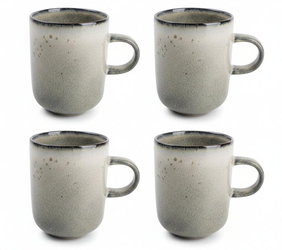 Salt & Pepper Mugs Meridian Green/Blue 330 ml - 4 pieces