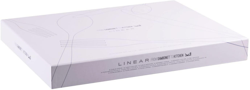 Sambonet juego de cubiertos Linear - RVS - 36 piezas / 6 personas