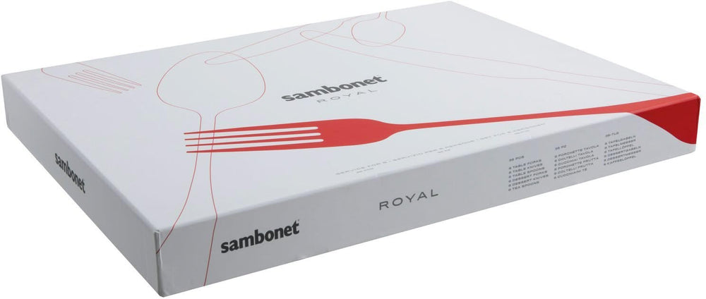 Sambonet juego de cubiertos Royal - Oro - 36 piezas / 6 personas