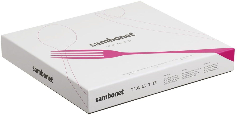 Sambonet Set de cubiertos Taste - Cobre - 24 piezas / 6 personas