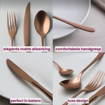 Sambonet Set de cubiertos Taste - Vintage Cobre - 24 piezas / 6 personas