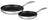SCANPAN Frying Pan Set HaptIQ ø 24 & 28 cm - suitable for all heat sources - standard non-stick coating