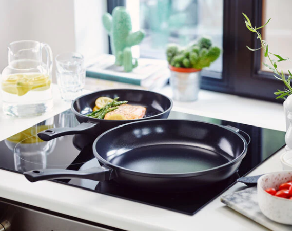 Beka Frying pan Energy R Ø 32 cm with helper handle – suitable for all heat sources – ceramic non-stick coating