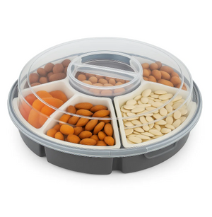 Bandeja para snacks Cookinglife redonda Ø 31 cm - con 5 recipientes separados