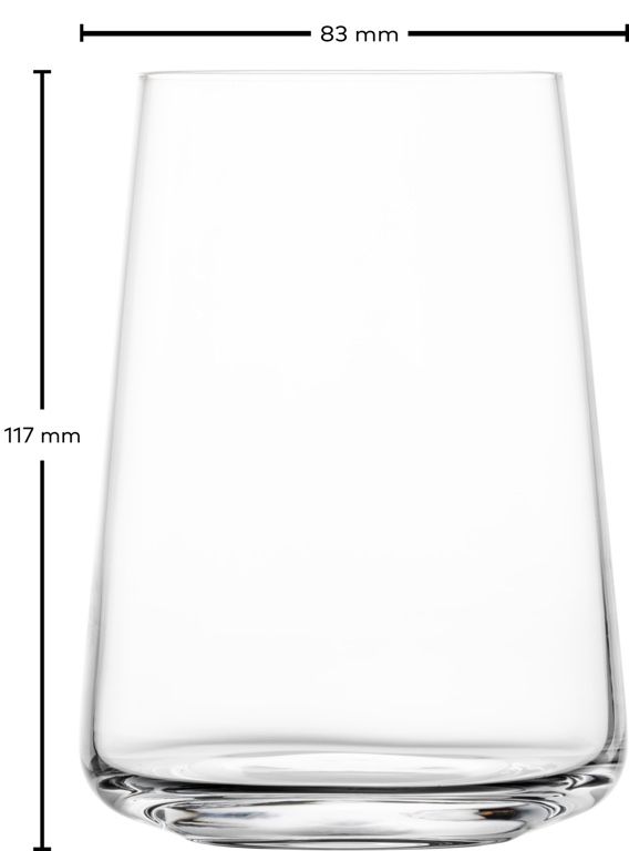 Schott Zwiesel Vasos de agua / Vasos bajos MioVino - 425 ml - 4 piezas