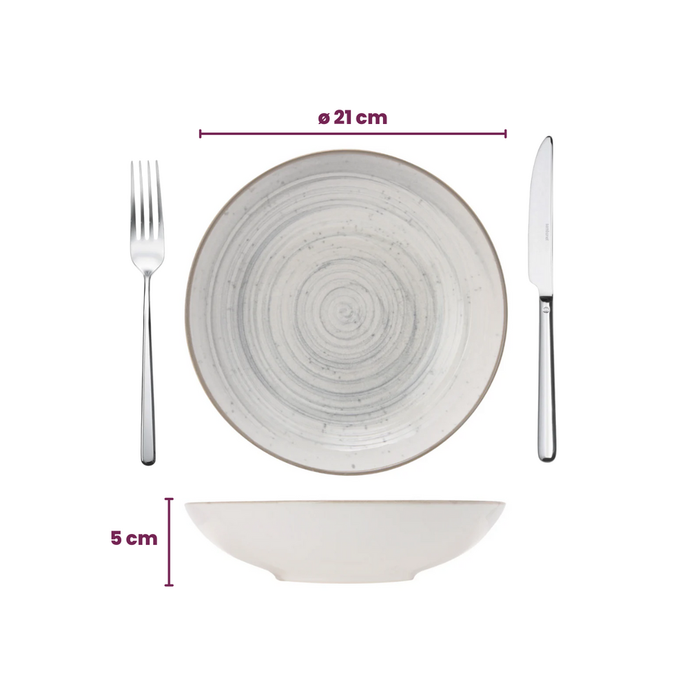 Cosy & Trendy Dinnerware Set Sintra Dusty Blue 16-piece / 4 people