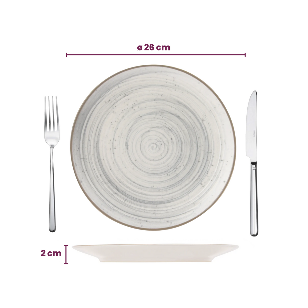 Cosy & Trendy Dinnerware Set Sintra Dusty Blue 16-piece / 4 people