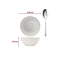 Cosy & Trendy Soup Bowls / Bowls Sintra Dusty Blue ø 16 cm - 4 pieces