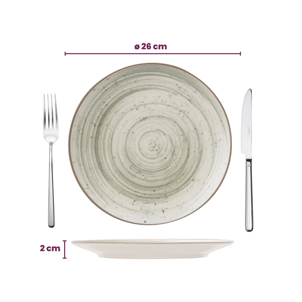 Cosy & Trendy Dinnerware Set Sintra Ivy Green 16-piece / 4 people