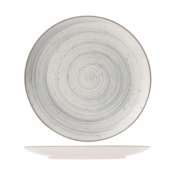 Cosy & Trendy Platos para desayuno / Platos para postre - Sintra Azul Polvoriento ø 20 cm - 4 piezas