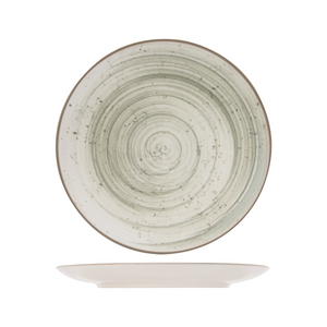 Cosy & Trendy Platos para desayuno / Platos para postre - Sintra Verde Hiedra ø 20 cm - 4 piezas