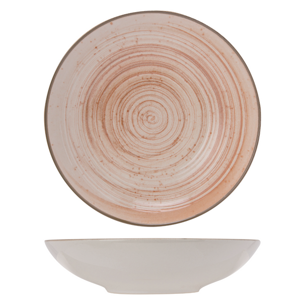 Cosy & Trendy Platos hondos / Platos para pasta Sintra Terracota ø 21 cm - 4 piezas