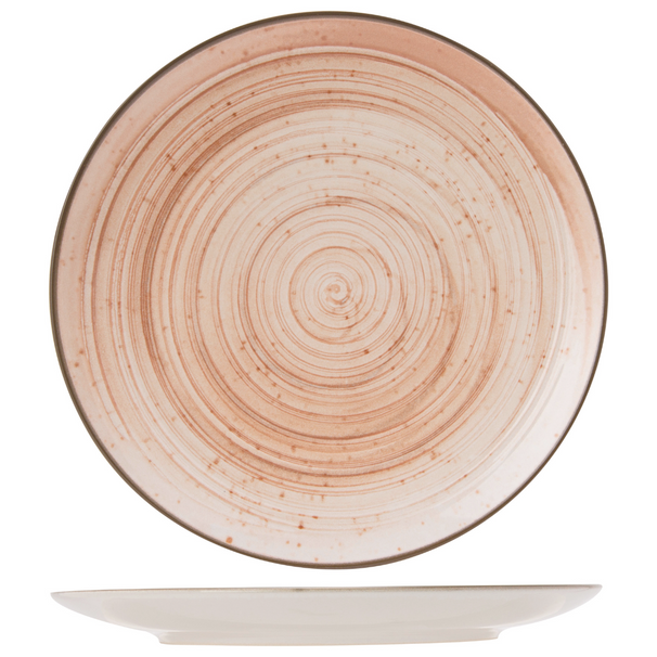Cosy & Trendy Platos para cena Sintra Terracota ø 26 cm - 4 piezas