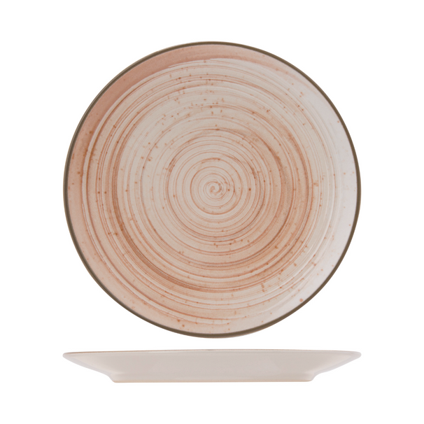 Cosy & Trendy Platos para desayuno / Platos para postre - Sintra Terracota ø 20 cm - 4 piezas