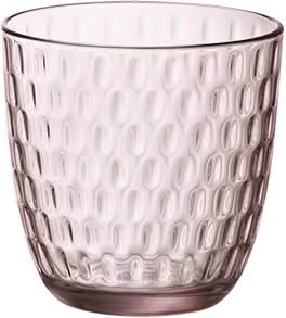 Bormioli Rocco Colored Water Glasses - Glass Set Slot - 18 pieces