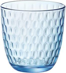 Bormioli Rocco Colored Water Glasses - Glass Set Slot - 18 pieces