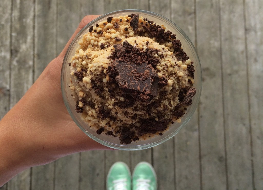 Ice-cold, creamy and full of flavor, just like the real candy bar