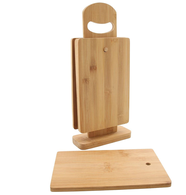 Cookinglife Set de Tablas de Cortar - Bambú - 5 piezas