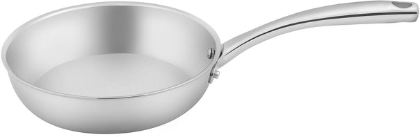 Sola sartén Green Cooking Triply RVS ø 20 cm - geschikt voor alle warmtebronnen - zonder anti-aanbaklaag