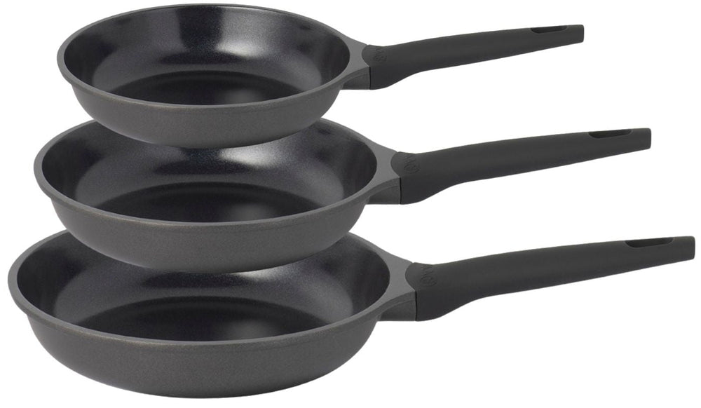 Sola Frying Pan Set Ceramic Deluxe 3-Piece - ø 20, 24 and 28 cm - ceramic non-stick coating