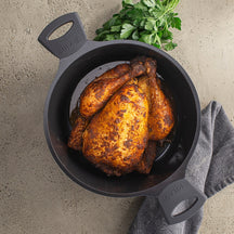 Sola Casserole with Lid Ceramic Deluxe ø 28 cm - ceramic non-stick coating
