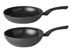Sola Set de ollas Stonehenge 2 piezas - Sartén ø 28 cm y Wok ø 28 cm - revestimiento antiadherente cerámico