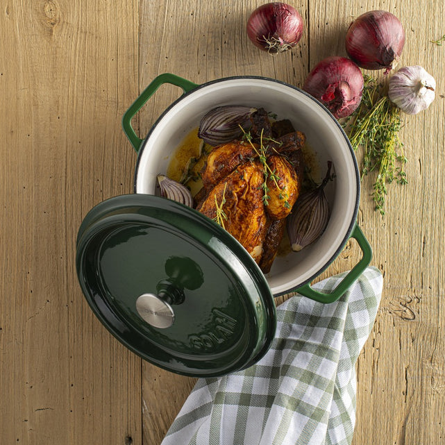 The roasting pan