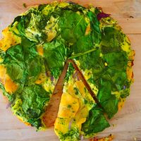 Spanish tortilla with a sweet twist