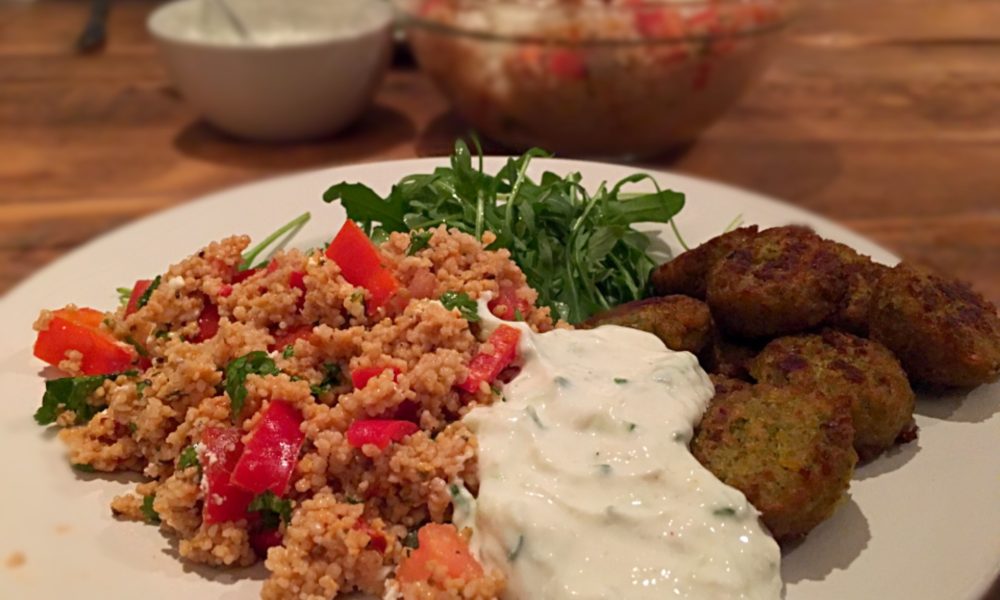 A fresh and nutritious meal with Eastern flavours