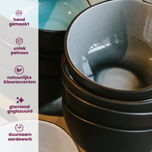 Cosy & Trendy Small Bowls Streetfood ø 12 cm / 350 ml - 10 Pieces