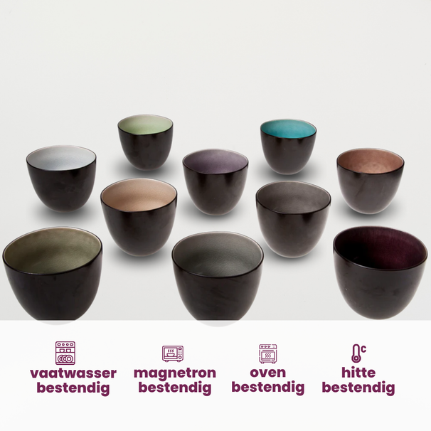 Tazas de espresso Cosy & Trendy Streetfood 120 ml - 10 unidades