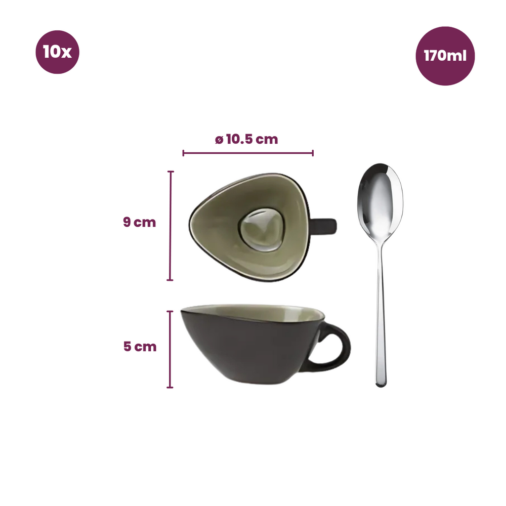 Cosy & Trendy Saucieres Streetfood 170 ml - 10 Pieces