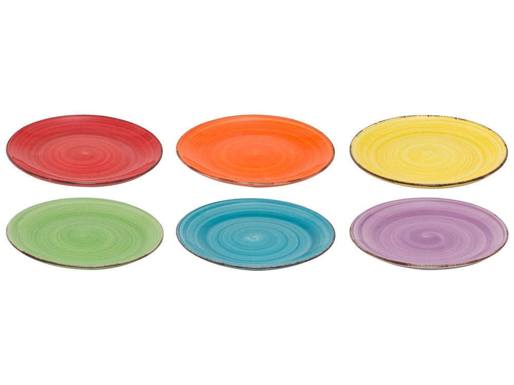 Studio Tavola Breakfast Plates / Dessert Plates Sunny Summer ø 19 cm - 6 pieces