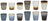 Studio Tavola Coffee Set - Coffee Cups & Cappuccino Cups - Storm - 12 pieces