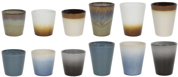 Set de café Studio Tavola - Tazas de café y tazas de capuchino - Storm - 12 piezas