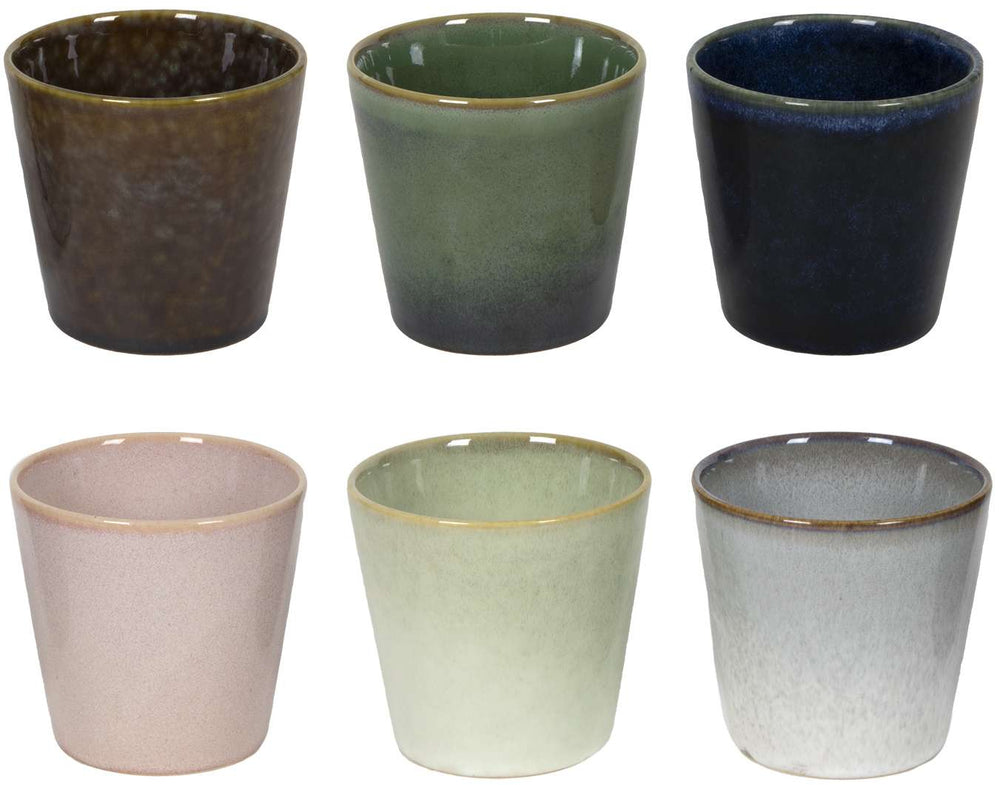 Studio Tavola Coffee & Breakfast Set Wind 18-Piece - 6 Coffee Cups, 6 Cappuccino Cups & 6 Bowls
