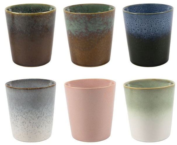 Studio Tavola Tazas de capuchino - Tazas de café - Wind - 300 ml - 6 unidades