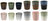 Studio Tavola Coffee Set - Coffee Cups & Cappuccino Cups - Wind - 12 pieces