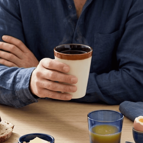 Tazas de capuchino Studio Tavola - Tazas de café - Storm - 310 ml - 6 piezas