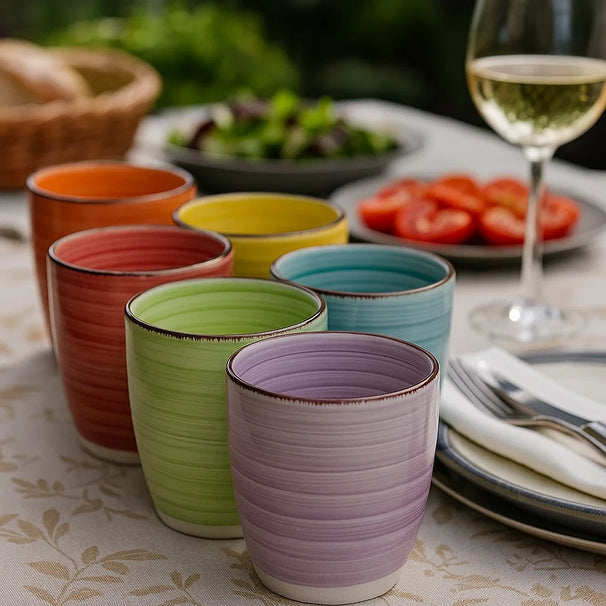 Studio Tavola Vasos Sunny Summer 350 ml - 6 unidades