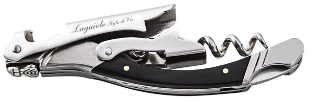Sacacorchos Laguiole Style de Vie - Madera negra