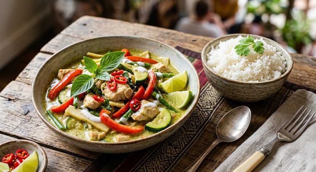 Creamy, spicy and ready in under 30 minutes