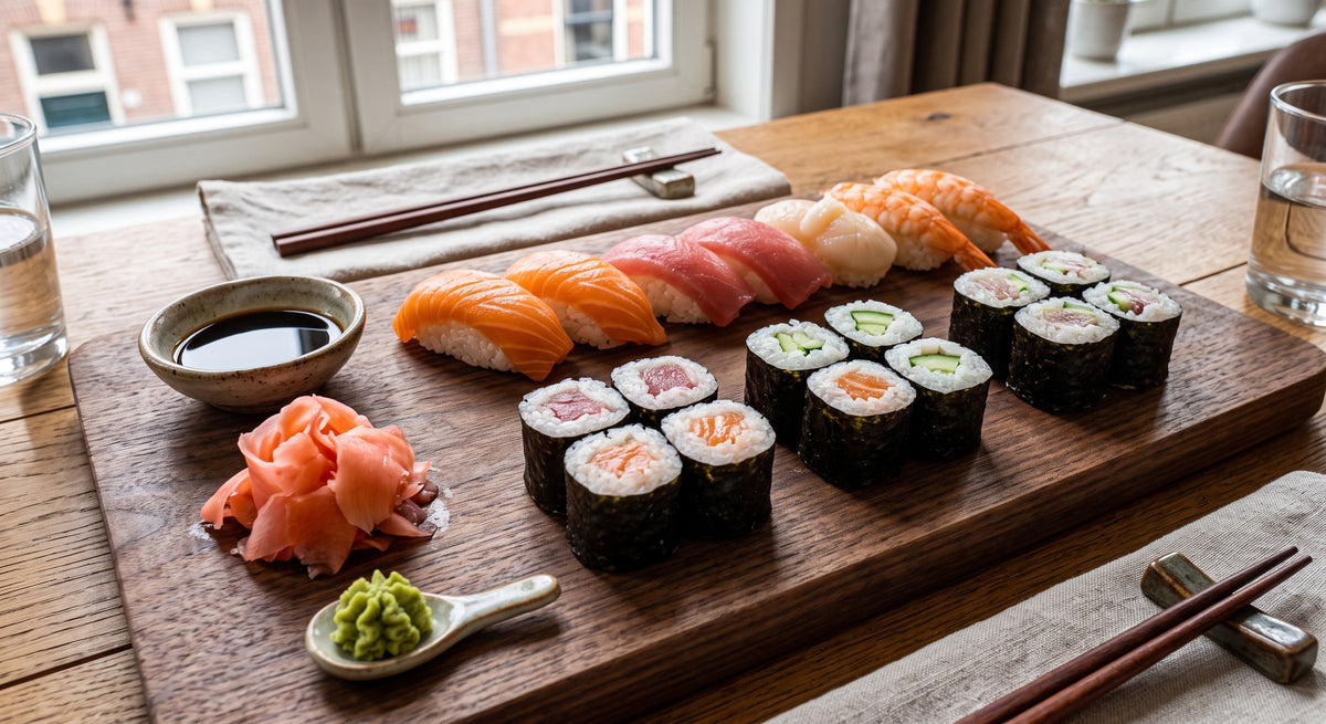 Sushi maken is makkelijker dan je denkt, en veel leuker ook.