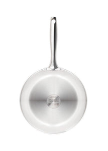 Sola Frying pan Green Cooking Silver Ø 20 cm – suitable for all heat sources – without non-stick coating 